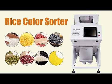 Rice Color Sorter | Working Video of Efficient Grain Sorting Machine
