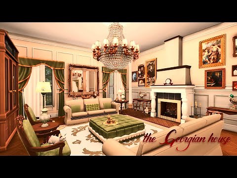 The Georgian House | NOCC | Stop Motion | Base game | Sims 4