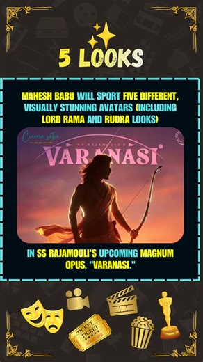 Mahesh Babu's 5 SHOCKING Avatars in Rajamouli’s VARANASI? 🤯 Rudra, Lord Rama & Three More! (SSMB29)