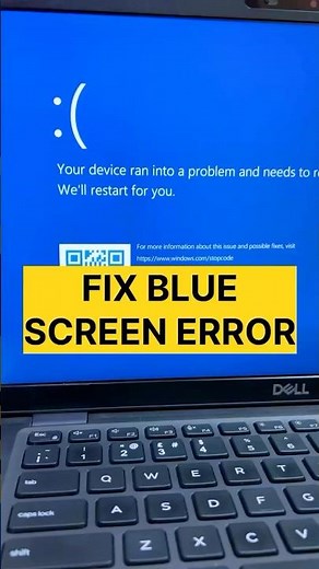 How to fix blue screen error on your computer (Tutorial) #techlover #techtips #techtutorial