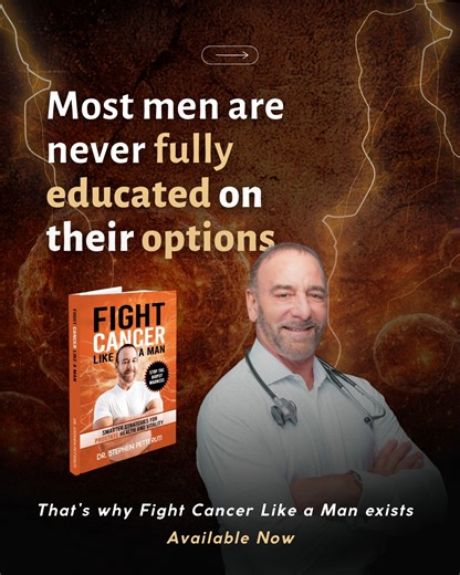 Dr. Stephen Petteruti | Let me paint you a picture: Your routine lab test shows a rising PSA, and within weeks you’re sitting in a specialist’s office being told... | Instagram