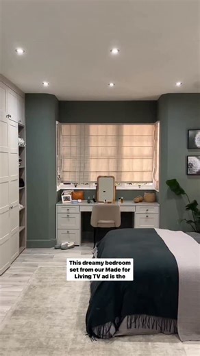 Take a peek into our Made for Living bedroom set 🎥 Where timeless style meets effortless organisation ✨ #WrenKitchens #MadeForLiving #BedroomInspiration #Shaker | Wren Kitchens