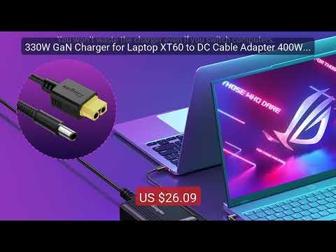 330W GaN Charger for Laptop XT60 to DC Cable Adapter 400W f... — Top Pick 2026 | Unbeatable Price!