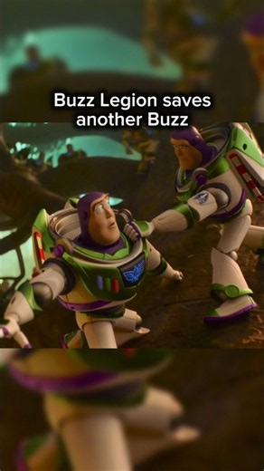 Buzz Legion saves another Buzz 👨‍🚀🚀 🛟❤️(Toy Story 5)