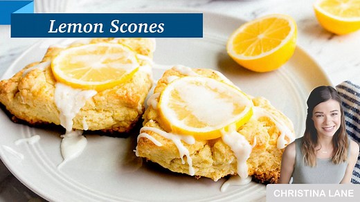 96K views · 218 reactions | To get the full recipe: https://www.dessertfortwo.com/small-batch-meyer-lemon-scones/ In this video, I show you all my tips to get those perfect flaky scones. These small batch Meyer lemon scones are made with all heavy cream, which is how scones should be made (in my humble opinion), and this makes the scone super flaky! | Dessert For Two | Facebook