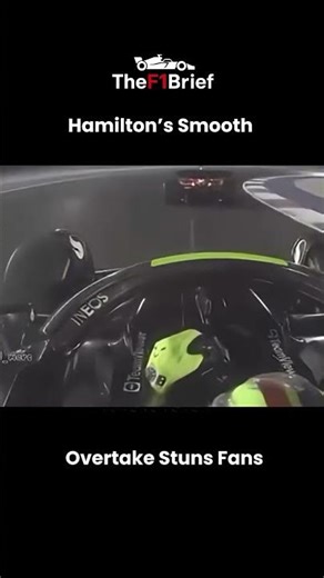 Hamilton’s Smooth Overtake Stuns Fans