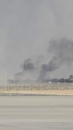 24K views · 199 reactions | 'A Tejas fighter aircraft from India participating in today’s flying display at the Dubai Airshow has crashed, resulting in the tragic death of the pilot,' Dubai Media Office said. 'Firefighting and emergency teams responded rapidly to the incident and are currently managing the situation on-site.' | The National | Facebook