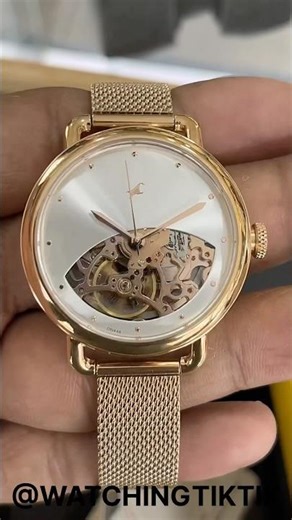 FASTRACK NEW LADIES AUTOMATIC WATCH COLLECTION NEW LAUNCH #fashionwatch #watch #automaticwatch