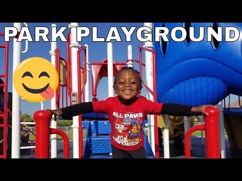 Baby Josiah CRIES To PLAY AT Itsjfunk School OUTDOOR PLAYGROUND & Park!