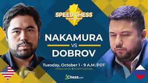 Nakamura vs Dobrov: 2019 Speed Chess Championship