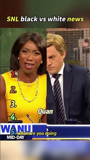 SNL black vs white news