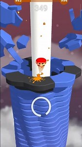 Stack Gameplay Fast Record #stackgame #stackball