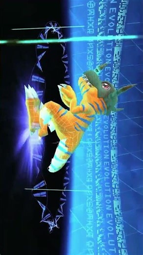 Digimon World: Next Order; Digivolution; WarGrowlmon (Orange) #shorts