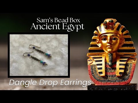How to make an Egyptian inspired Jewelry with Sam’s bead box subscription