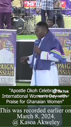 Apostle Okoh Agyemang Honors Ghanaian Women
