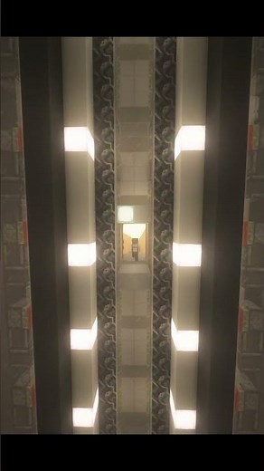 ガラス張りのエレベーター!!【Minecraft JE】