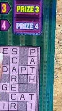 I Scratched a $50 Colossal Cashword 🎟️ | Prize Reveal