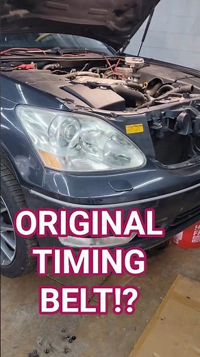 I Fixed a Rare Lexus LS430 Ultra With an Original Timing Belt!