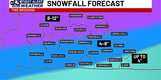 FORECAST: Frigid cold on Monday