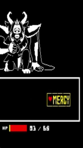 Asgore sacrifices himself to give his soul to Frisk