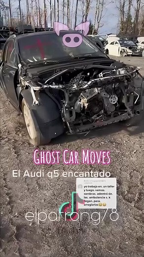 Ghost Car Moves Mysteriously On Its Own