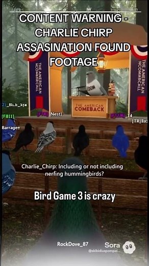 charlie chirp in bird game 3 is crazy 💀💀
