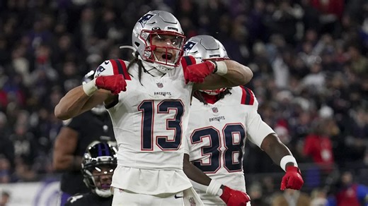 Patriots’ Mack Hollins turns heads with epic AFC Championship Game entrance