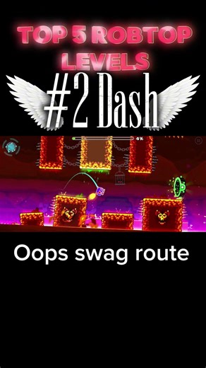 Top 5 best robtop levels #geometrydash #gd
