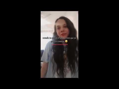 Story to maria in her fiber long leg cast