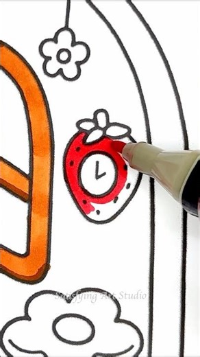 Relaxing Art ASMR 🎨 | Marker Coloring Sounds