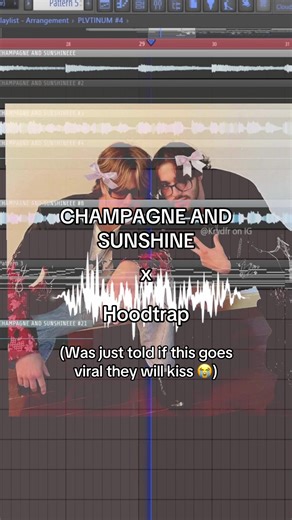 CHAMPAGNE AND SUNSHINE hoodtrap remix #plvtinum #chrisgrey #hoodtrap #mylancore #remix