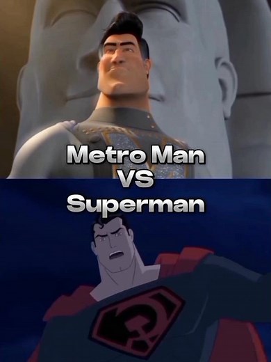 Superman VS Metro Man #edit