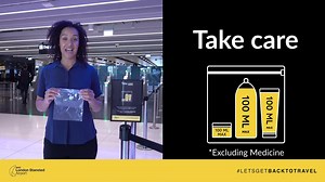 Flying from London Stansted Airport soon? Prepare for your journey using our helpful guide 👇 Take 𝙩𝙞𝙢𝙚 ⌚ Arrive no more than three hours before your flight Take 𝙘𝙖𝙧𝙚 💦 Liquids must be 100ml or less and placed in a single, clear, resealable bag 💻 Remove large electrical items from your bag and place them flat in a tray 🧳 Limit your hand luggage and keep security trays to a minimum 📥 Take 𝙛𝙡𝙞𝙜𝙝𝙩 ✈️ You're ready for take-off! | London Stansted Airport