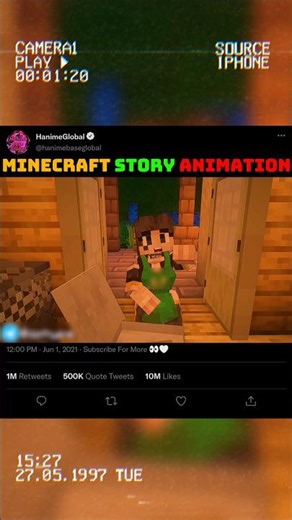Minecraft Story Animation PT.3 😍