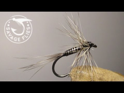 Tying Frank Monroe's Skeeta (a one-material mosquito fly pattern)