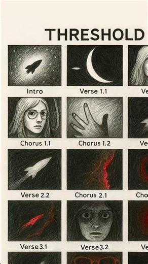 I created full storyboards for #threshold #shortsvideo #comics