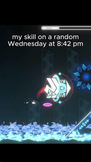 its always the one day bro 😭 #geometrydash #gd