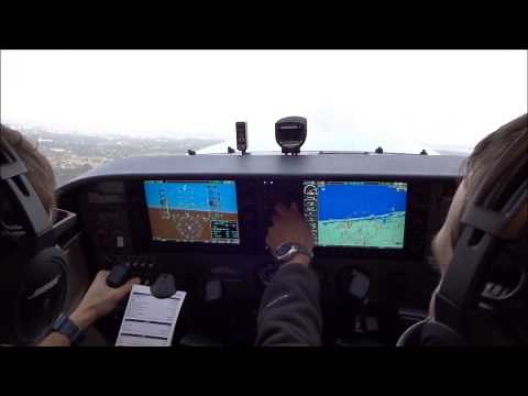 IFR Training Flight: Cessna 172 G1000 Cockpit (ERAU)