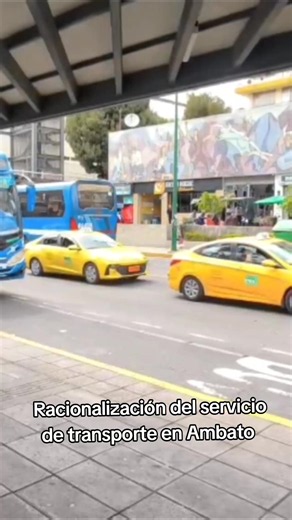Racionalización del servicio de transporte en Ambato — claves y cambios