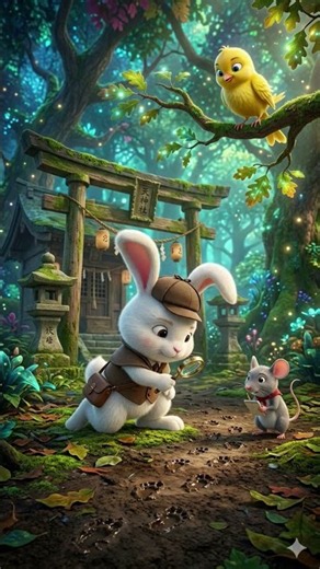 🔔🐰Bujji Detective’s Magical Mystery! 🔍✨ Can he find the missing golden bell? 😱❤️ #trending #share