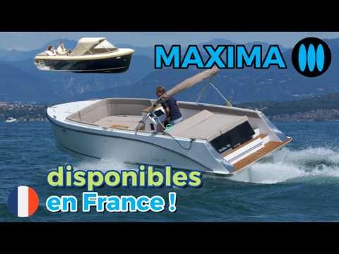 NOUVEAU - les Opens hors-bord et sloops MAXIMA arrivent en France