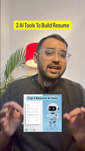 Top 3 AI Tools for Resume Building in 2025 | Free Resume Builder for Students & Freshers