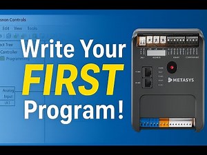 Write Your FIRST Program in Johnson Controls CCT | Step-by-Step VAV Controller Setup