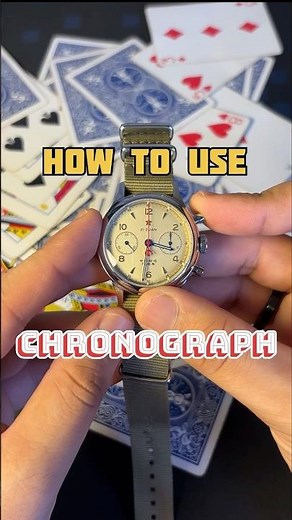 Watches 101: How to use a chronograph ⏱️