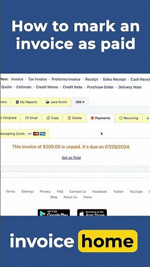 How to Mark an Invoice as Paid