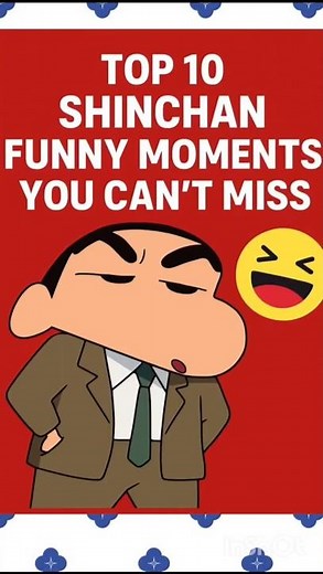 Top 10 Shinchan Funny Moments You Can’t Miss . 🥰 #shinchan