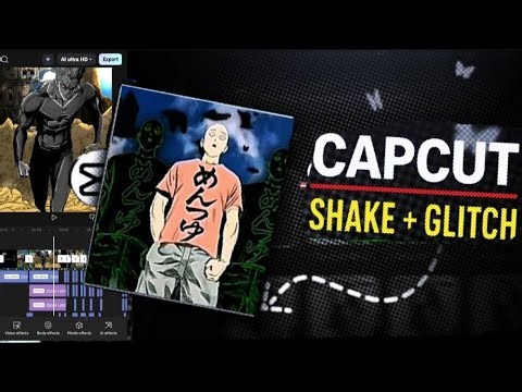 Saitama Manga Edit Tutorial | One Punch Man | Shake + Glitch | Kretho Super Slowed