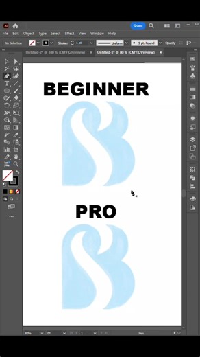 #BeginnerVsPro #IllustratorTutorial #GraphicDesign #BanglaDesign #GradientDesign #AdobeIllustrator