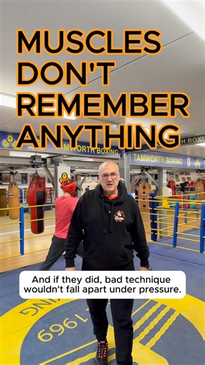 The Boxing Attic |Boxing Coaching & Mentoring on Instagram: "What “Muscle Memory” actually is… Muscles don’t store memories,but the nervous system does. When people say muscle memory, they’re really talking about, the neural pathway becoming more efficient making better timing, coordination and perception. Whilst reducing cognitive load when a boxer is performing a movement. #boxing #musclememory #craft #adaptgrowdevelop #Boxingeducation"