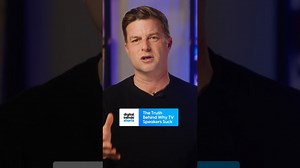 The Real Reason Built-In TV Speakers Sound Poor